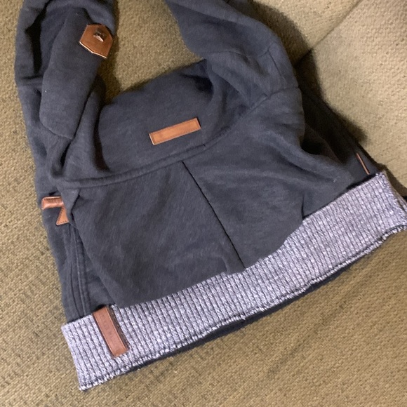 NAKETANO Sweatshirt Medium Charcoal / Dark Grey - Picture 7 of 10